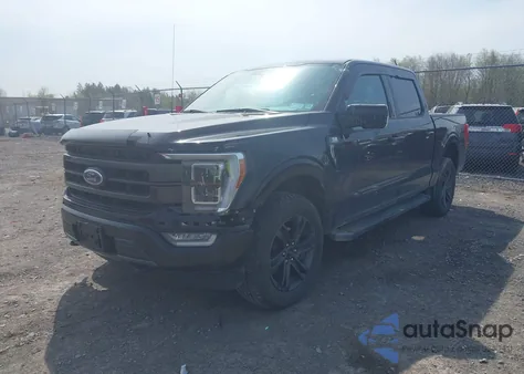 2021 Ford F-150 Lariat z USA, uszkodzony, nr VIN 1FTEW1EPXMKD34949